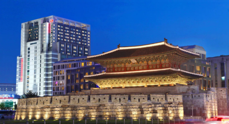 ホテルスカイパークキングスタウントンデムンの外観